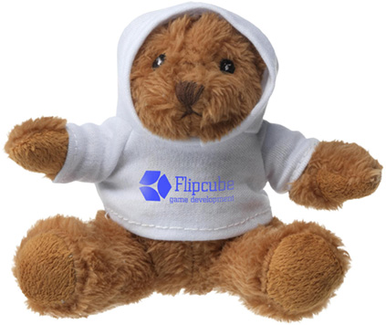 Gosedjur Nalle med hoodie