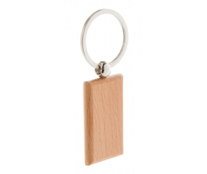 Nyckelring Woody Rectangle