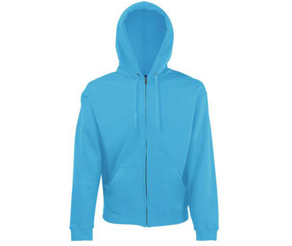 FRUIT Hooded Sweatshirt Zip