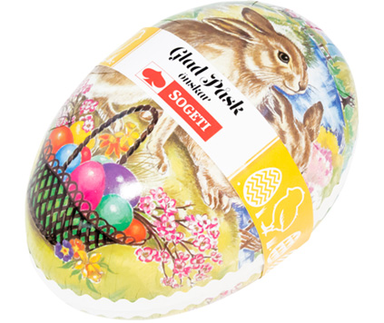 Påskägg Inslaget godis