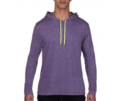 Anvil Sleeve Hooded Tee