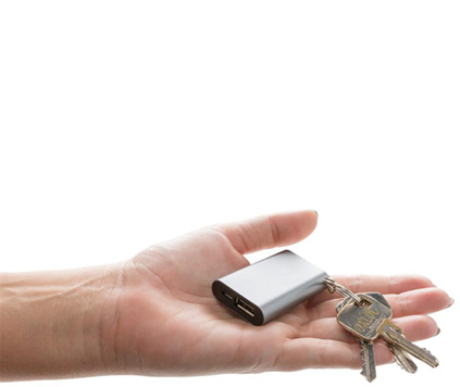 Powerbank Nyckelring