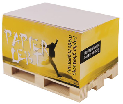 Papperskub Lastpall