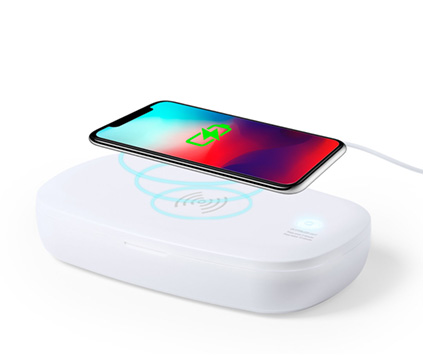UV-C steriliseringsbox med trådlös laddare