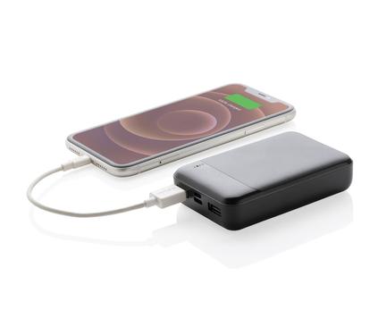 10.000 mAh powerbank i återvunnen plast