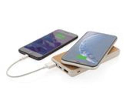 Kork & vete 8.000 mAh trådlös powerbank
