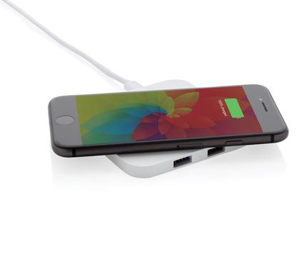 10W trådlös laddare med USB portar
