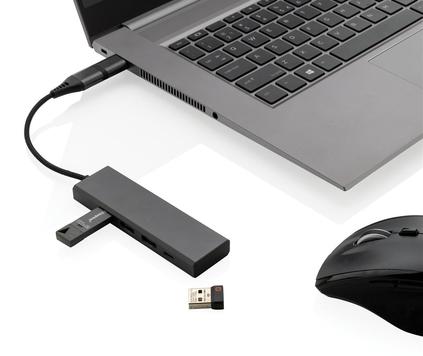 Hub med 3 USB portar, återvunnen