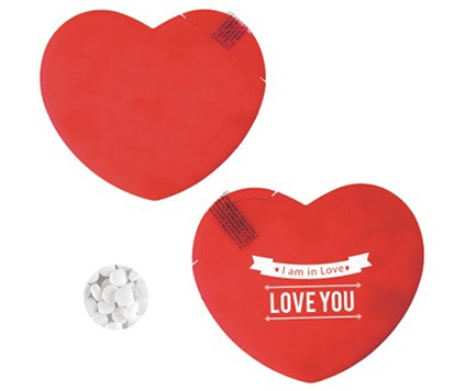 Heart mint dispenser