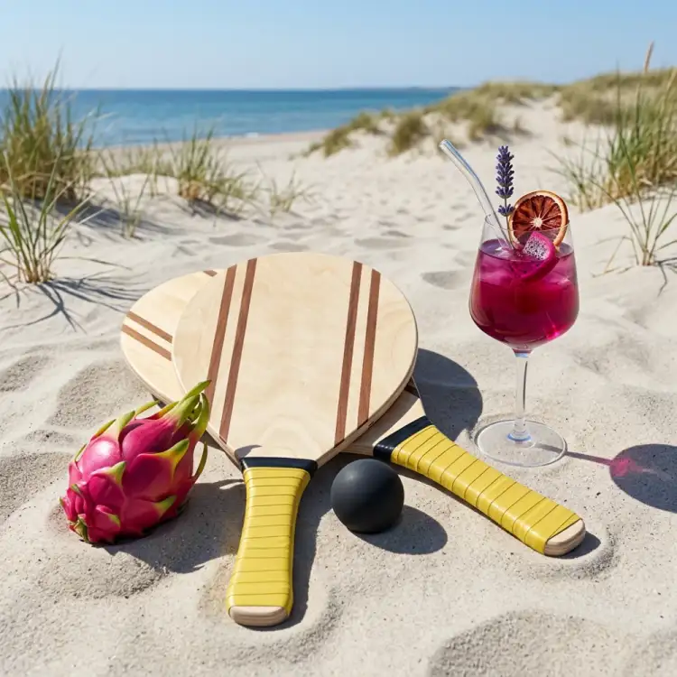 Strandtennis spiaggia