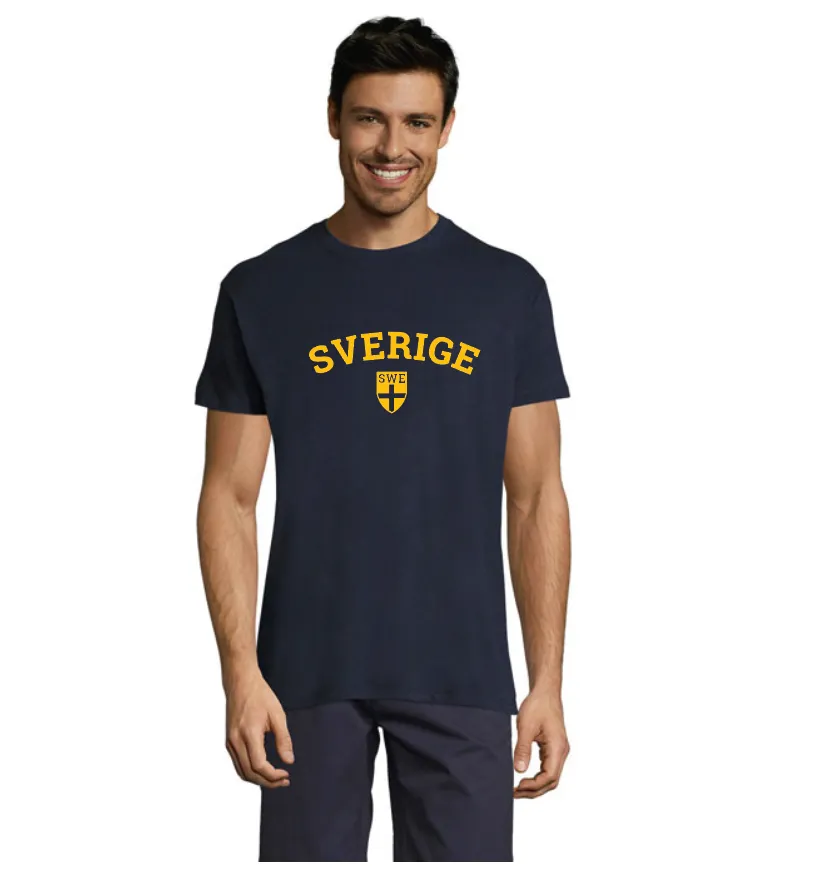 Sverige T-shirt med logo