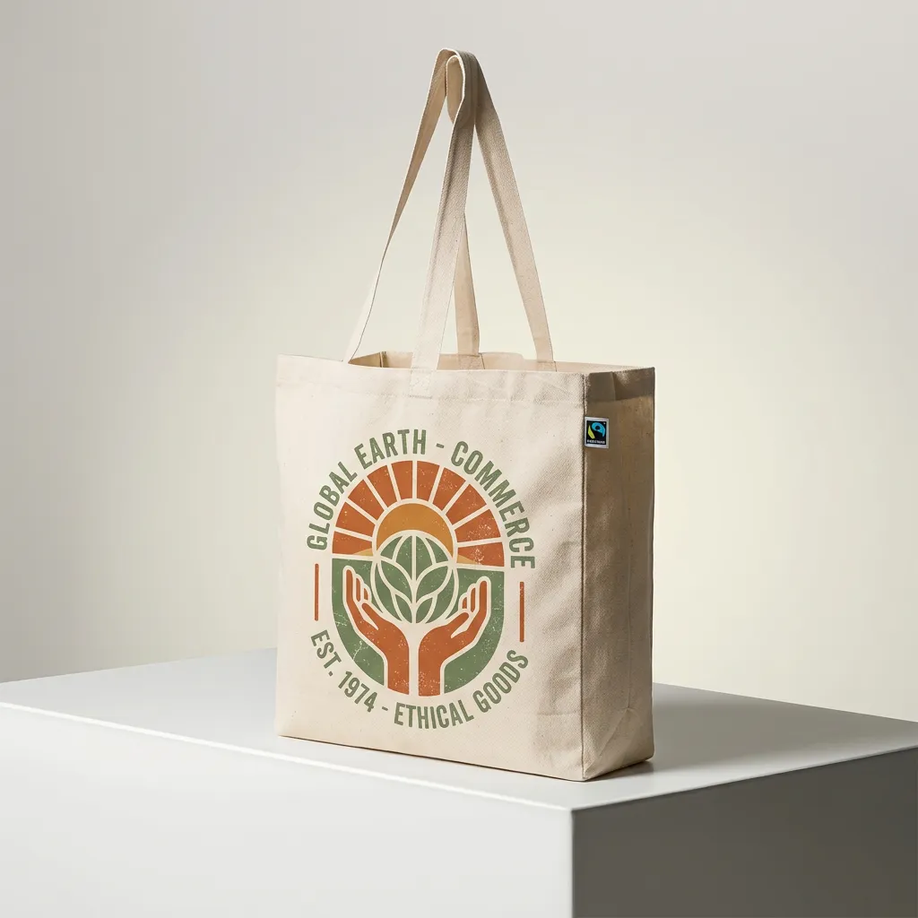 Tygkasse FairPlus - Fairtrade