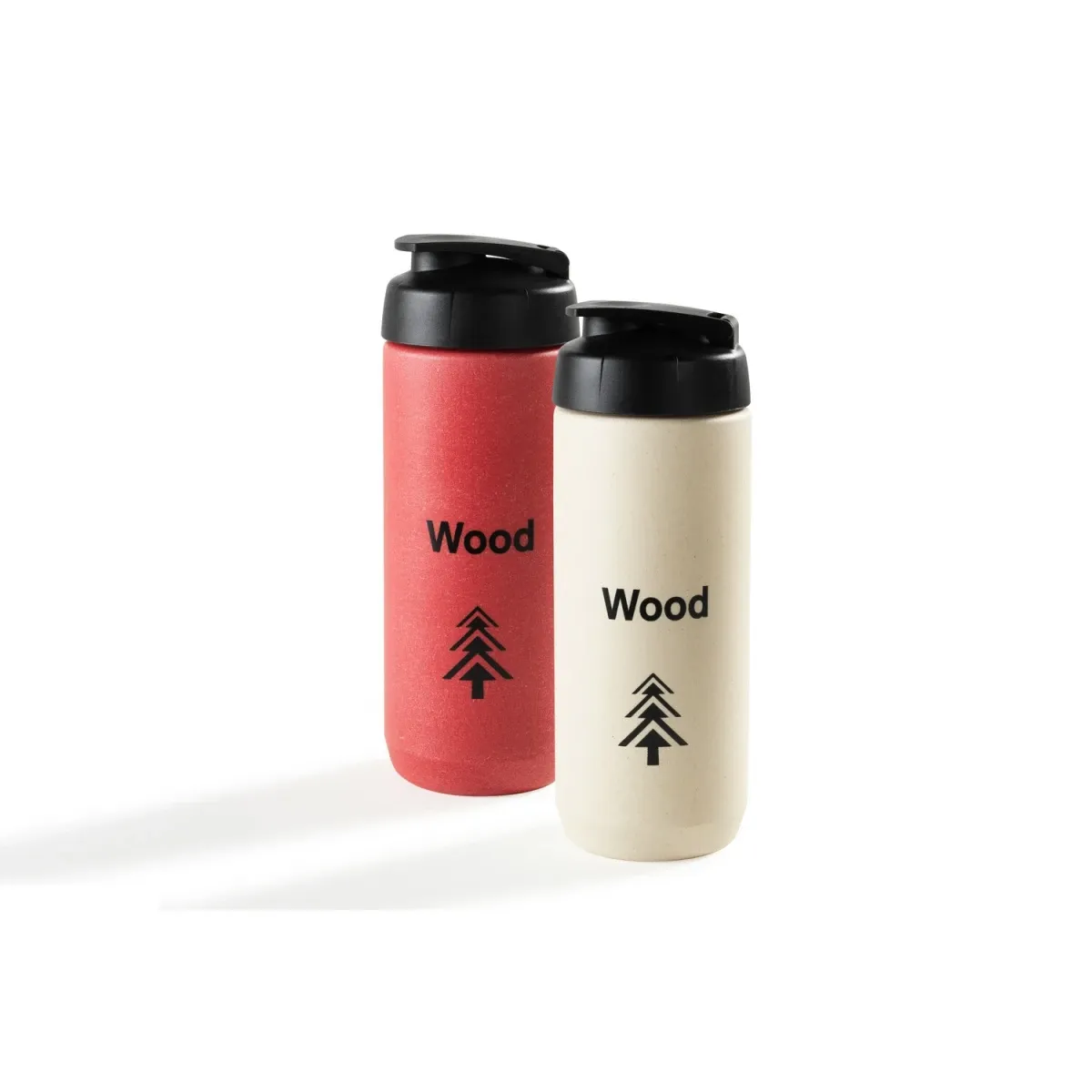 Vattenflaska Wood Träkomposit