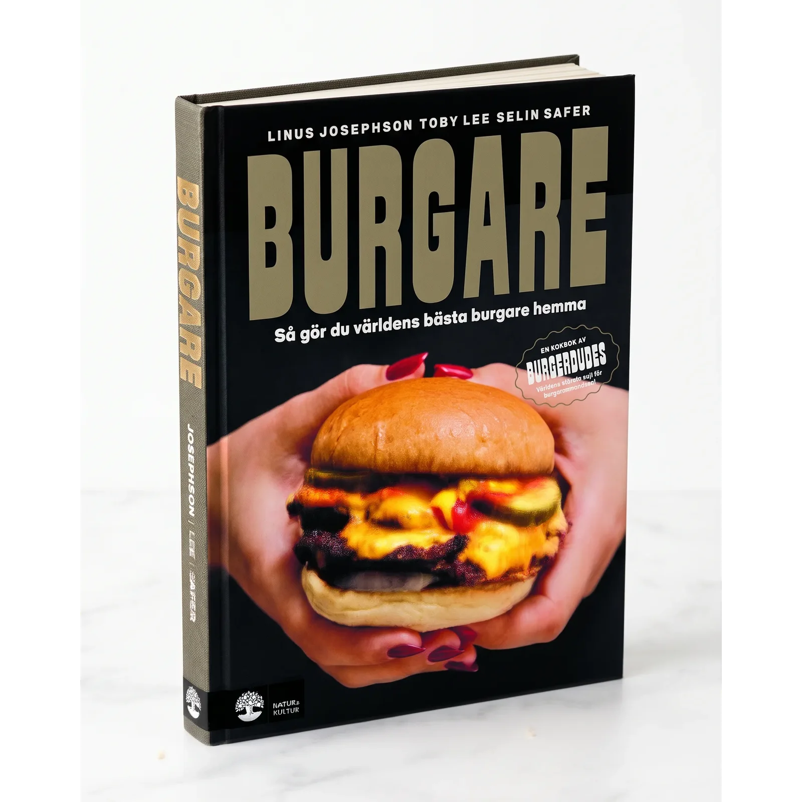 Smashburger set + Kokbok från Burgerdudes
