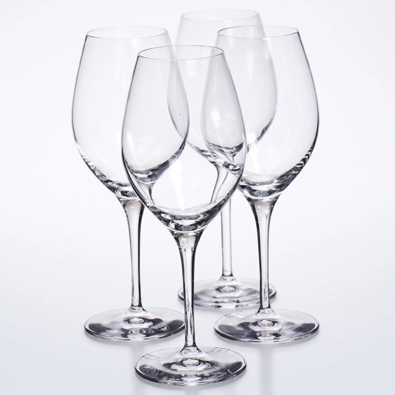 4 vinglas Orrefors + Vinkylare