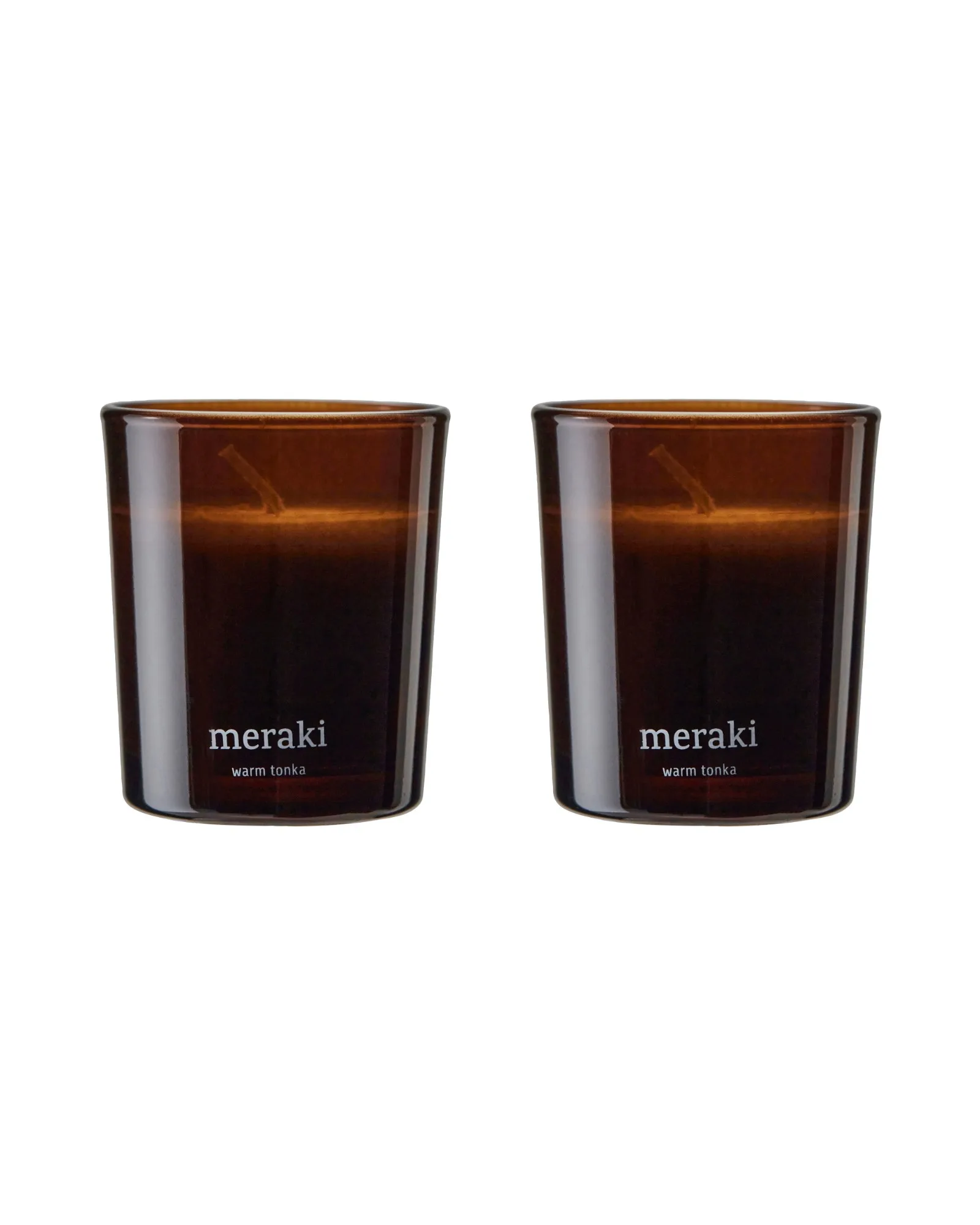 Meraki Doftljus Warm Tonka 2-pack